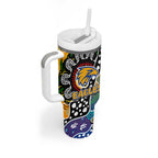 Eagles AFL Celebrating 50 Years of Naidoc Tumbler With Handle NAIDOC Week 2025 Aboriginal