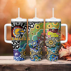 Eagles AFL Celebrating 50 Years of Naidoc Tumbler With Handle NAIDOC Week 2025 Aboriginal