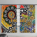 Eagles AFL Celebrating 50 Years of Naidoc Window Curtain NAIDOC Week 2025 Aboriginal