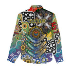 Personalised Eagles AFL Celebrating 50 Years of Naidoc Women Casual Shirt NAIDOC Week 2025 Aboriginal