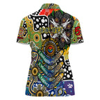 Personalised Eagles AFL Celebrating 50 Years of Naidoc Women Polo Shirt NAIDOC Week 2025 Aboriginal