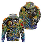 Personalised Eagles AFL Celebrating 50 Years of Naidoc Zip Hoodie NAIDOC Week 2025 Aboriginal