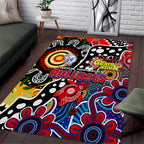 Bulldogs AFL Celebrating 50 Years of Naidoc Area Rug NAIDOC Week 2025 Aboriginal