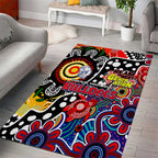 Bulldogs AFL Celebrating 50 Years of Naidoc Area Rug NAIDOC Week 2025 Aboriginal