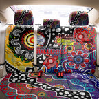 Bulldogs AFL Celebrating 50 Years of Naidoc Back Car Seat Cover NAIDOC Week 2025 Aboriginal