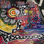 Bulldogs AFL Celebrating 50 Years of Naidoc Back Car Seat Cover NAIDOC Week 2025 Aboriginal