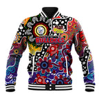 Personalised Bulldogs AFL Celebrating 50 Years of Naidoc Baseball Jacket NAIDOC Week 2025 Aboriginal