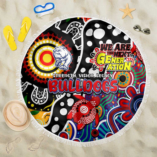 Bulldogs AFL Celebrating 50 Years of Naidoc Beach Blanket NAIDOC Week 2025 Aboriginal