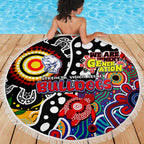 Bulldogs AFL Celebrating 50 Years of Naidoc Beach Blanket NAIDOC Week 2025 Aboriginal