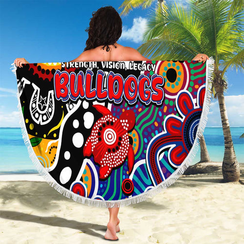 Bulldogs AFL Celebrating 50 Years of Naidoc Beach Blanket NAIDOC Week 2025 Aboriginal