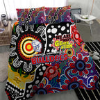 Bulldogs AFL Celebrating 50 Years of Naidoc Bedding Set NAIDOC Week 2025 Aboriginal
