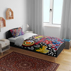 Bulldogs AFL Celebrating 50 Years of Naidoc Bedding Set NAIDOC Week 2025 Aboriginal