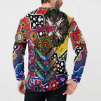 Personalised Bulldogs AFL Celebrating 50 Years of Naidoc Button Sweatshirt NAIDOC Week 2025 Aboriginal
