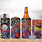 Bulldogs AFL Celebrating 50 Years of Naidoc 4 in 1 Can Cooler Tumbler NAIDOC Week 2025 Aboriginal