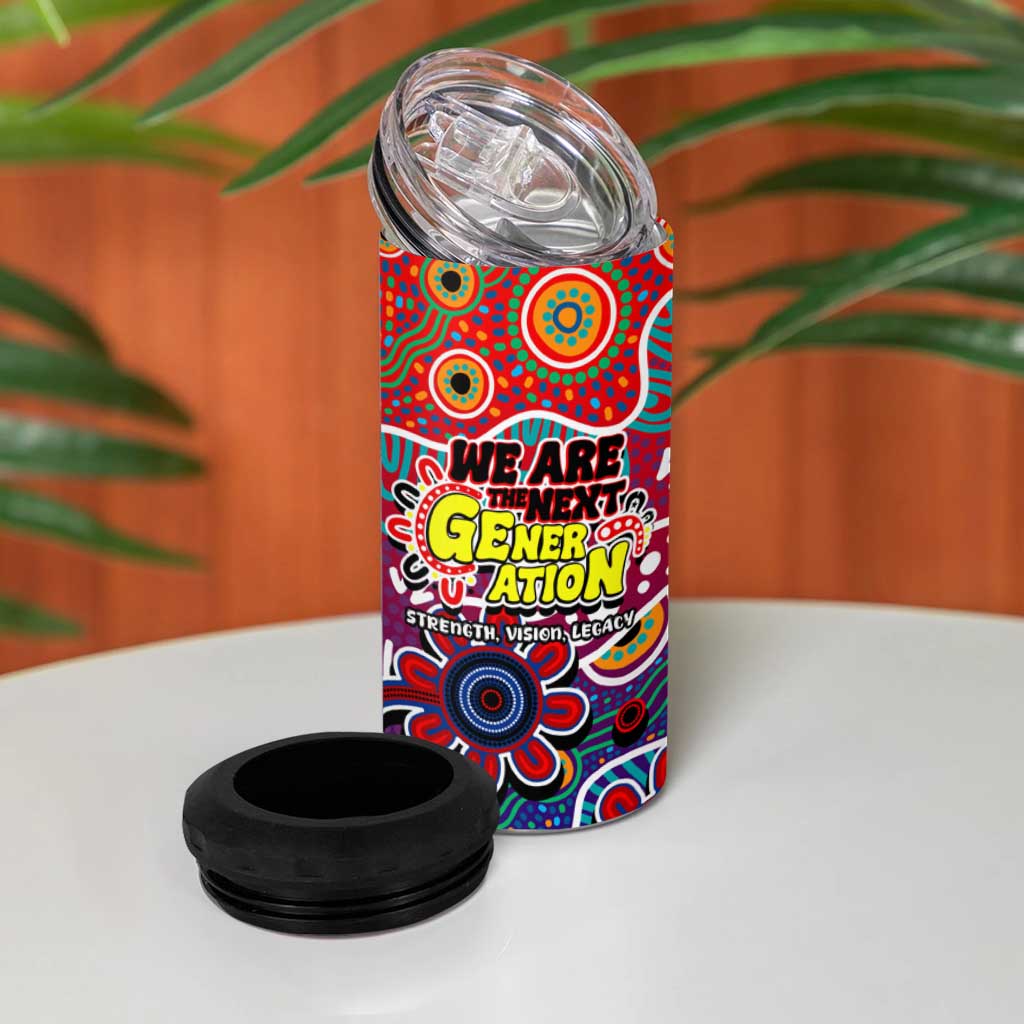 Bulldogs AFL Celebrating 50 Years of Naidoc 4 in 1 Can Cooler Tumbler NAIDOC Week 2025 Aboriginal