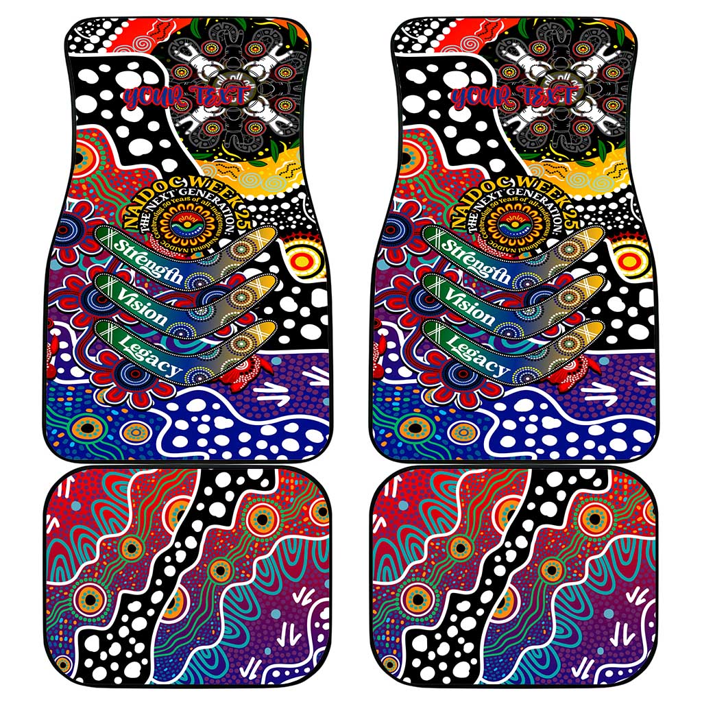 Bulldogs AFL Celebrating 50 Years of Naidoc Car Mats NAIDOC Week 2025 Aboriginal