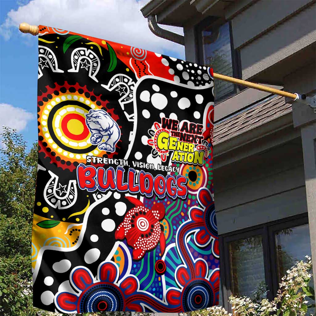 Bulldogs AFL Celebrating 50 Years of Naidoc Garden Flag NAIDOC Week 2025 Aboriginal