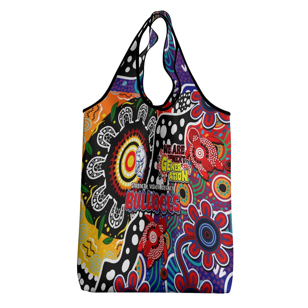 Bulldogs AFL Celebrating 50 Years of Naidoc Grocery Bag NAIDOC Week 2025 Aboriginal