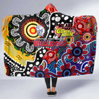 Bulldogs AFL Celebrating 50 Years of Naidoc Hooded Blanket NAIDOC Week 2025 Aboriginal