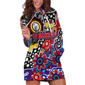 Personalised Bulldogs AFL Celebrating 50 Years of Naidoc Hoodie Dress NAIDOC Week 2025 Aboriginal