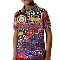 Personalised Bulldogs AFL Celebrating 50 Years of Naidoc Kid Polo Shirt NAIDOC Week 2025 Aboriginal