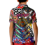 Personalised Bulldogs AFL Celebrating 50 Years of Naidoc Kid Polo Shirt NAIDOC Week 2025 Aboriginal