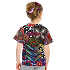 Personalised Bulldogs AFL Celebrating 50 Years of Naidoc Kid T Shirt NAIDOC Week 2025 Aboriginal