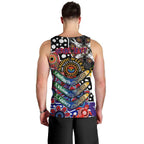 Personalised Bulldogs AFL Celebrating 50 Years of Naidoc Men Tank Top NAIDOC Week 2025 Aboriginal