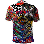Personalised Bulldogs AFL Celebrating 50 Years of Naidoc Polo Shirt NAIDOC Week 2025 Aboriginal