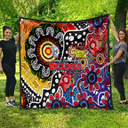 Bulldogs AFL Celebrating 50 Years of Naidoc Quilt NAIDOC Week 2025 Aboriginal