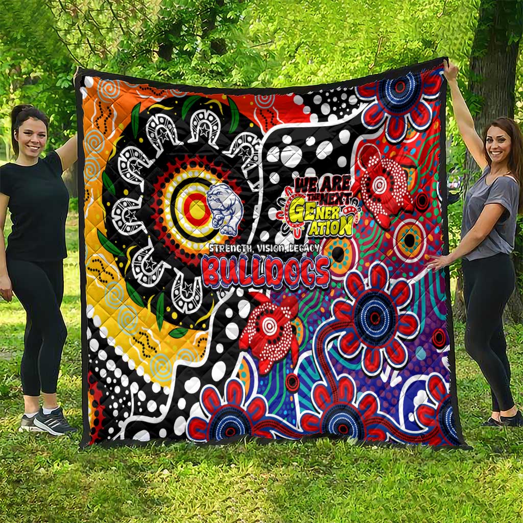 Bulldogs AFL Celebrating 50 Years of Naidoc Quilt NAIDOC Week 2025 Aboriginal