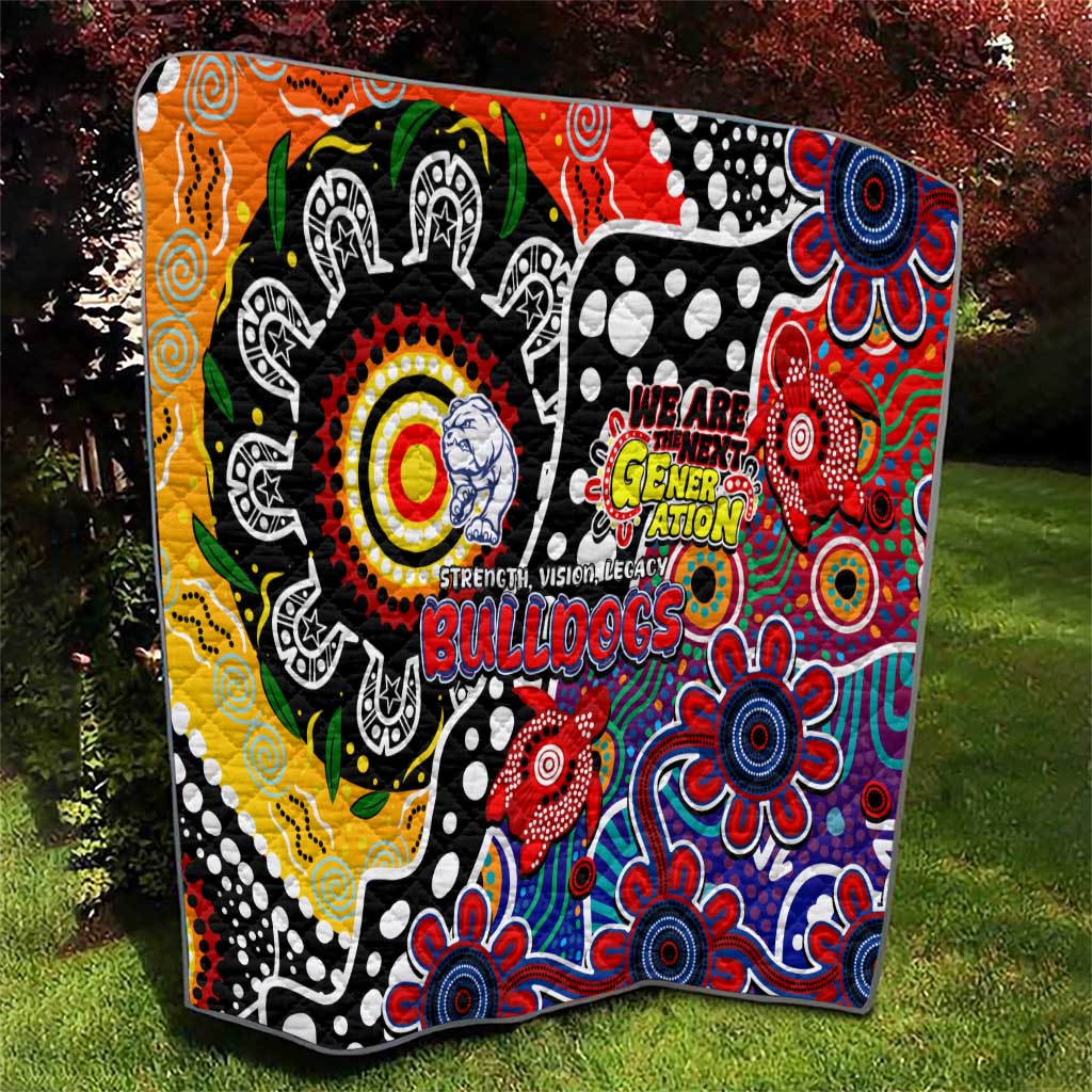 Bulldogs AFL Celebrating 50 Years of Naidoc Quilt NAIDOC Week 2025 Aboriginal