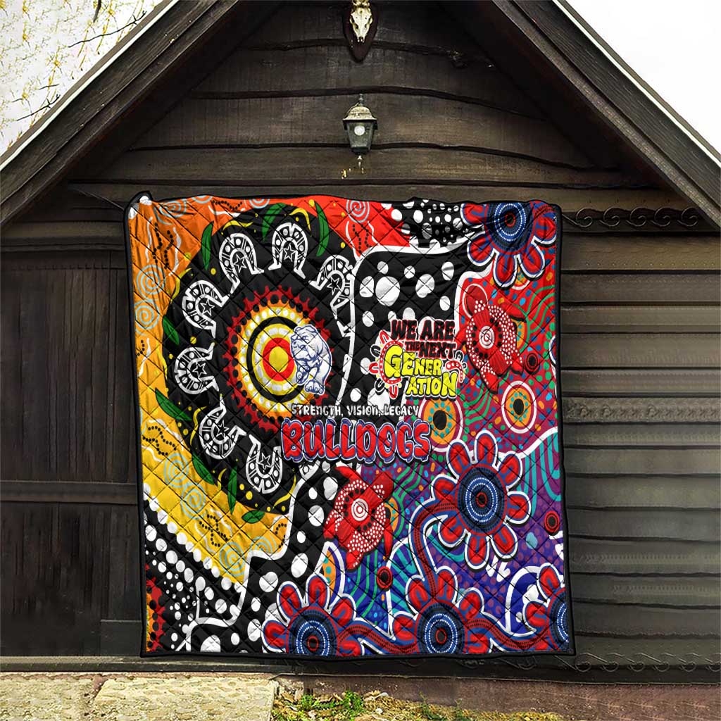 Bulldogs AFL Celebrating 50 Years of Naidoc Quilt NAIDOC Week 2025 Aboriginal