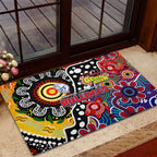 Bulldogs AFL Celebrating 50 Years of Naidoc Rubber Doormat NAIDOC Week 2025 Aboriginal