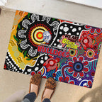 Bulldogs AFL Celebrating 50 Years of Naidoc Rubber Doormat NAIDOC Week 2025 Aboriginal