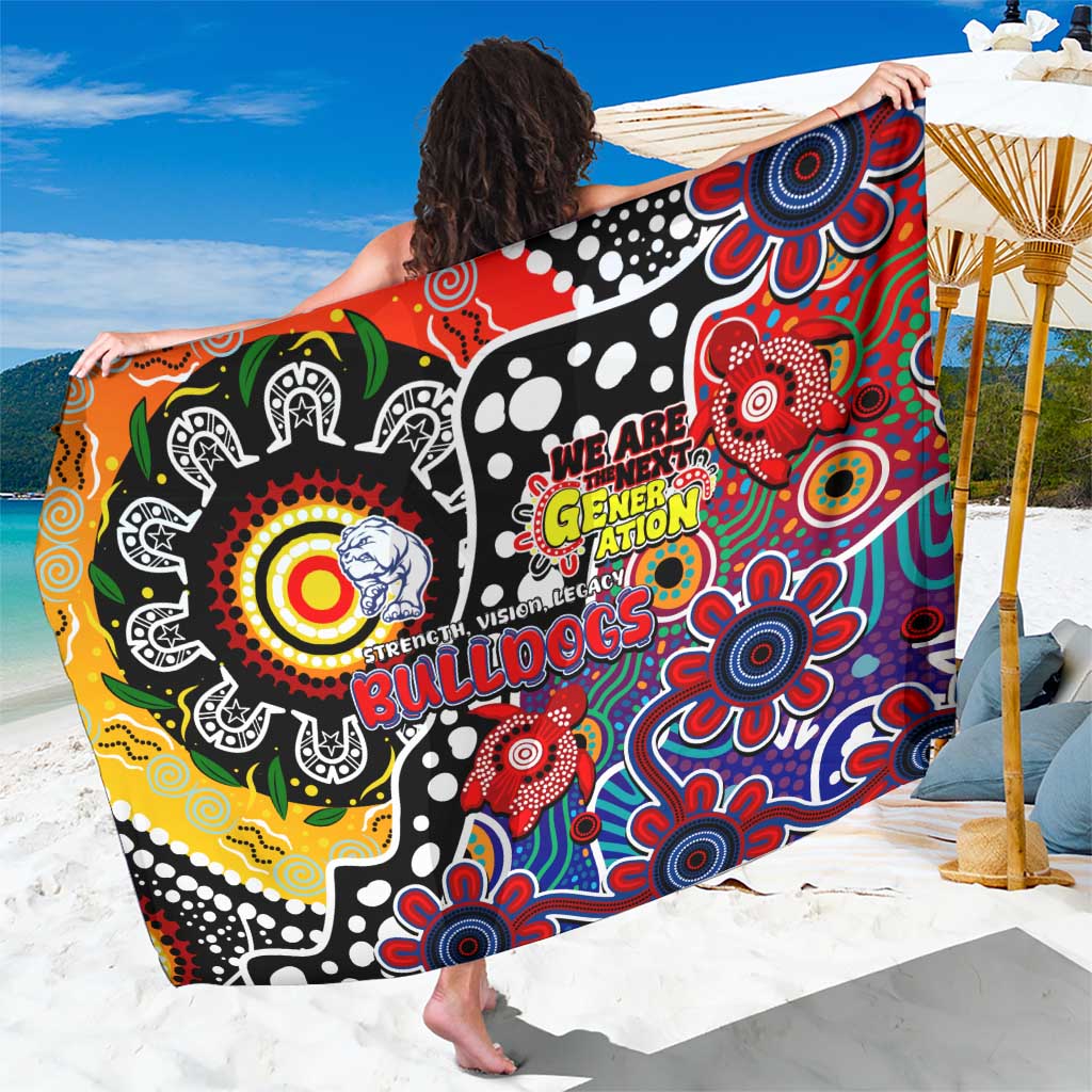 Bulldogs AFL Celebrating 50 Years of Naidoc Sarong NAIDOC Week 2025 Aboriginal