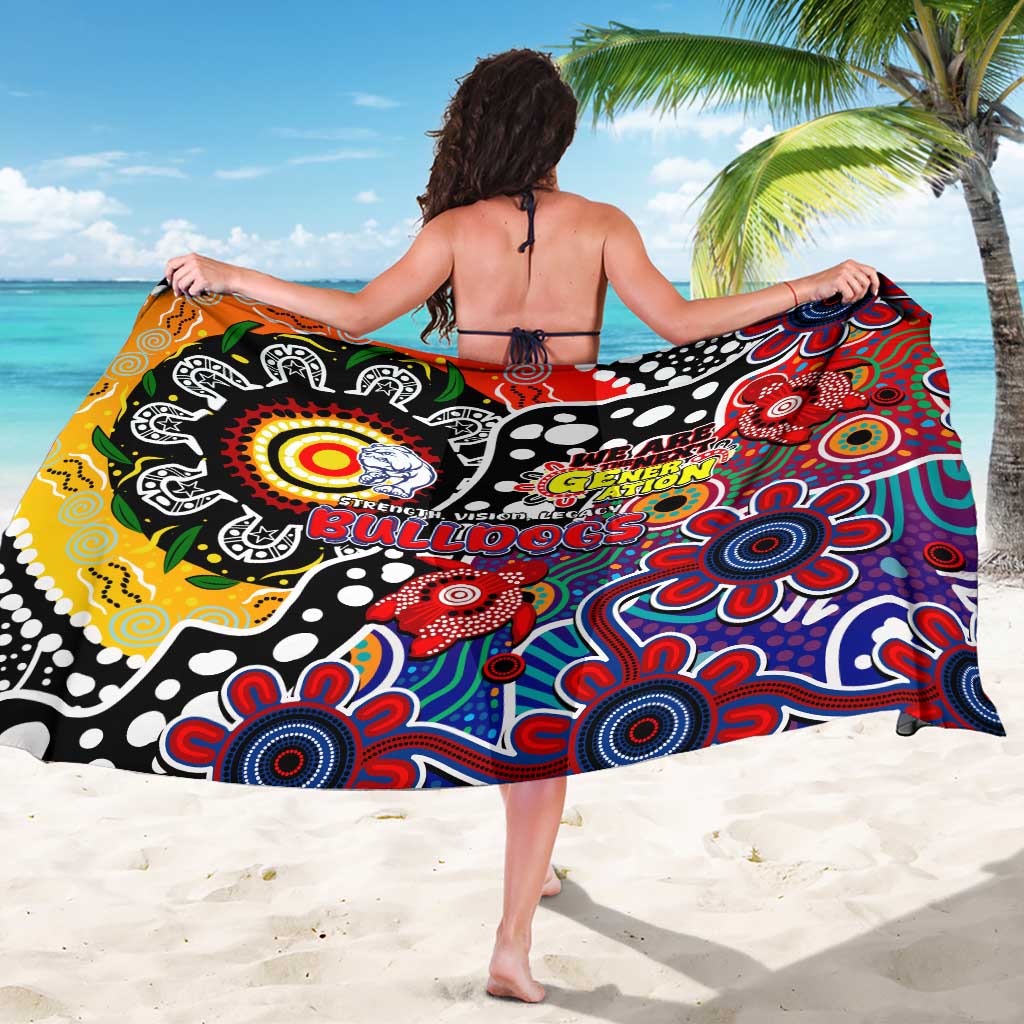 Bulldogs AFL Celebrating 50 Years of Naidoc Sarong NAIDOC Week 2025 Aboriginal