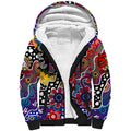 Personalised Bulldogs AFL Celebrating 50 Years of Naidoc Sherpa Hoodie NAIDOC Week 2025 Aboriginal