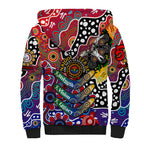 Personalised Bulldogs AFL Celebrating 50 Years of Naidoc Sherpa Hoodie NAIDOC Week 2025 Aboriginal