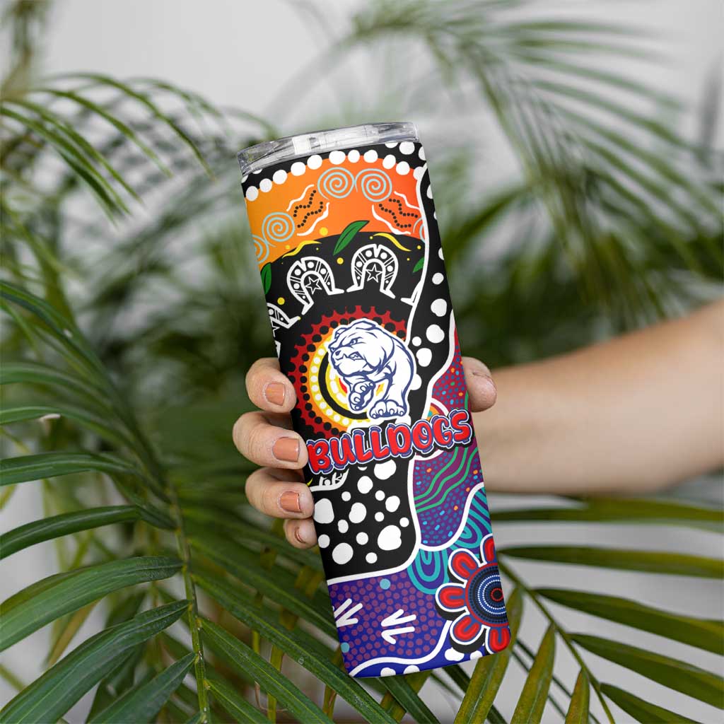 Bulldogs AFL Celebrating 50 Years of Naidoc Skinny Tumbler NAIDOC Week 2025 Aboriginal