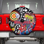 Bulldogs AFL Celebrating 50 Years of Naidoc Spare Tire Cover NAIDOC Week 2025 Aboriginal