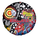 Bulldogs AFL Celebrating 50 Years of Naidoc Spare Tire Cover NAIDOC Week 2025 Aboriginal