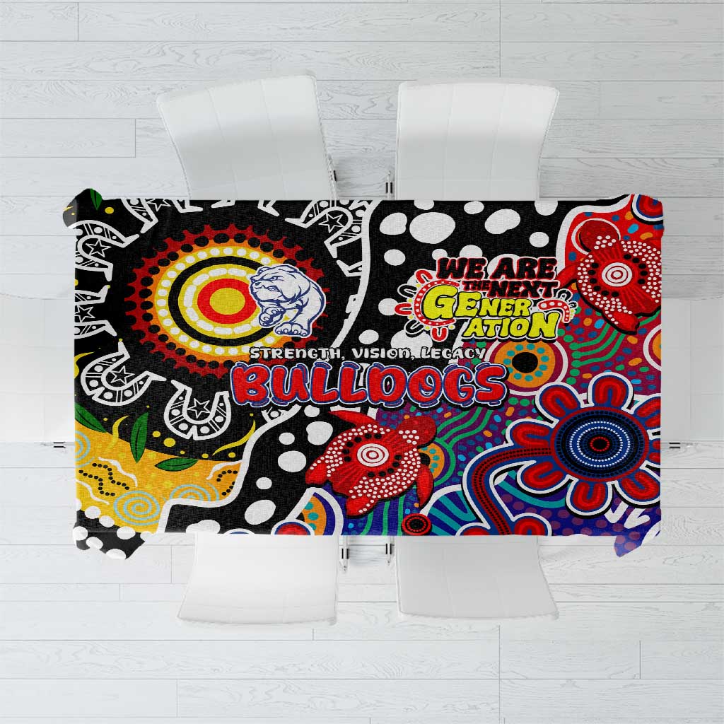 Bulldogs AFL Celebrating 50 Years of Naidoc Tablecloth NAIDOC Week 2025 Aboriginal