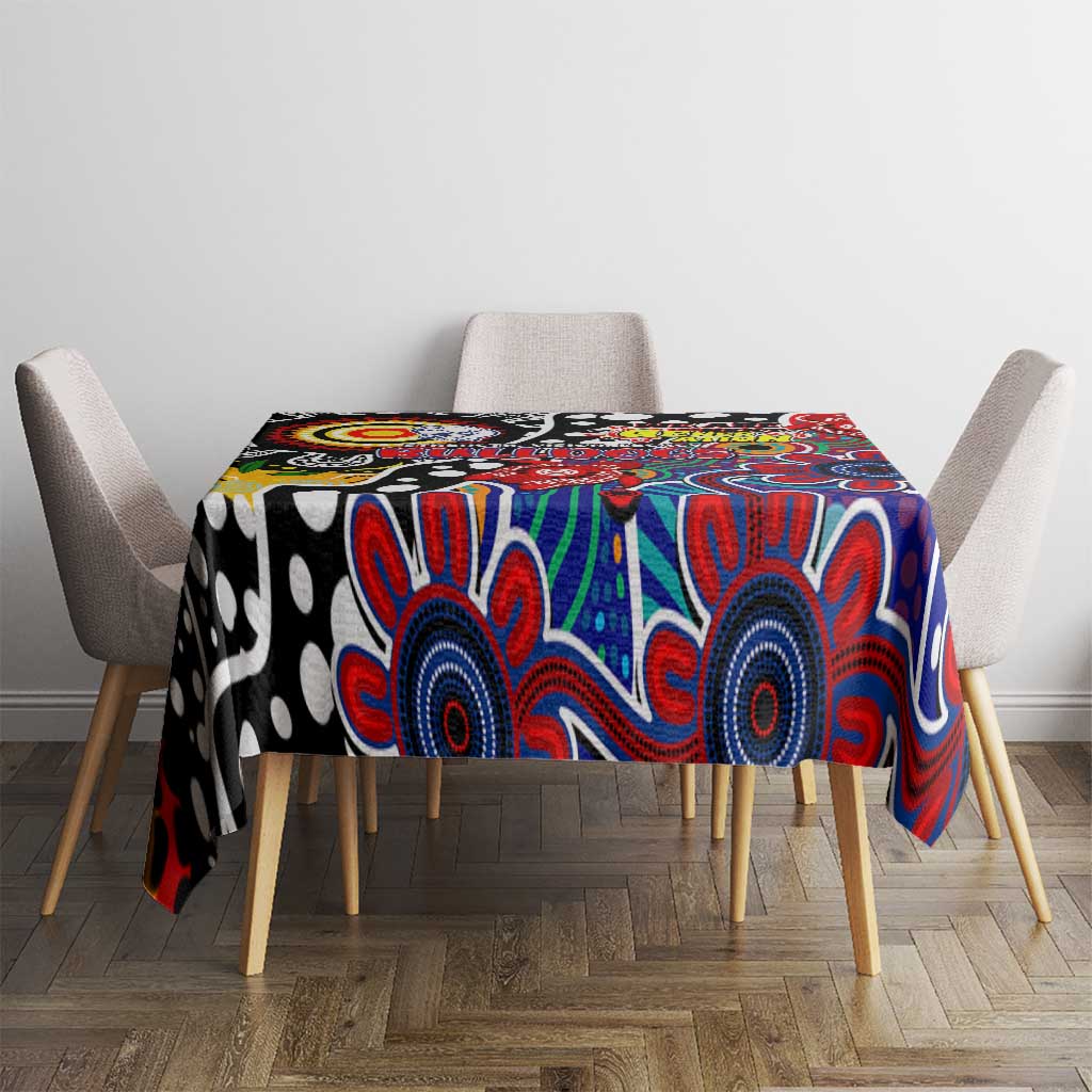 Bulldogs AFL Celebrating 50 Years of Naidoc Tablecloth NAIDOC Week 2025 Aboriginal