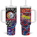 Bulldogs AFL Celebrating 50 Years of Naidoc Tumbler With Handle NAIDOC Week 2025 Aboriginal