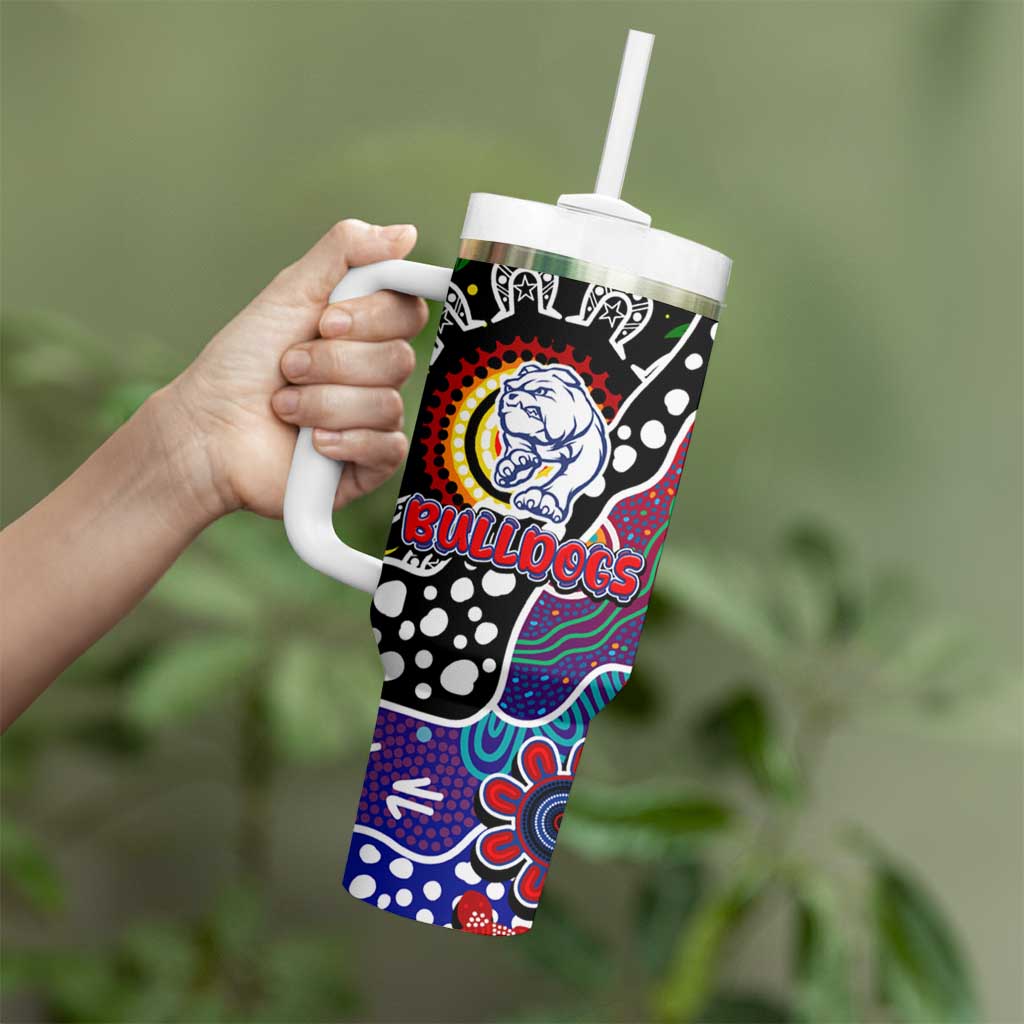 Bulldogs AFL Celebrating 50 Years of Naidoc Tumbler With Handle NAIDOC Week 2025 Aboriginal
