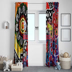 Bulldogs AFL Celebrating 50 Years of Naidoc Window Curtain NAIDOC Week 2025 Aboriginal