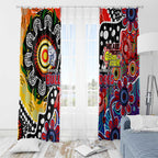 Bulldogs AFL Celebrating 50 Years of Naidoc Window Curtain NAIDOC Week 2025 Aboriginal
