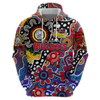 Personalised Bulldogs AFL Celebrating 50 Years of Naidoc Zip Hoodie NAIDOC Week 2025 Aboriginal