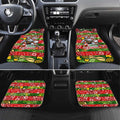 Rabbitohs Rugby Merry Christmas Car Mats Indigenous Australian Art